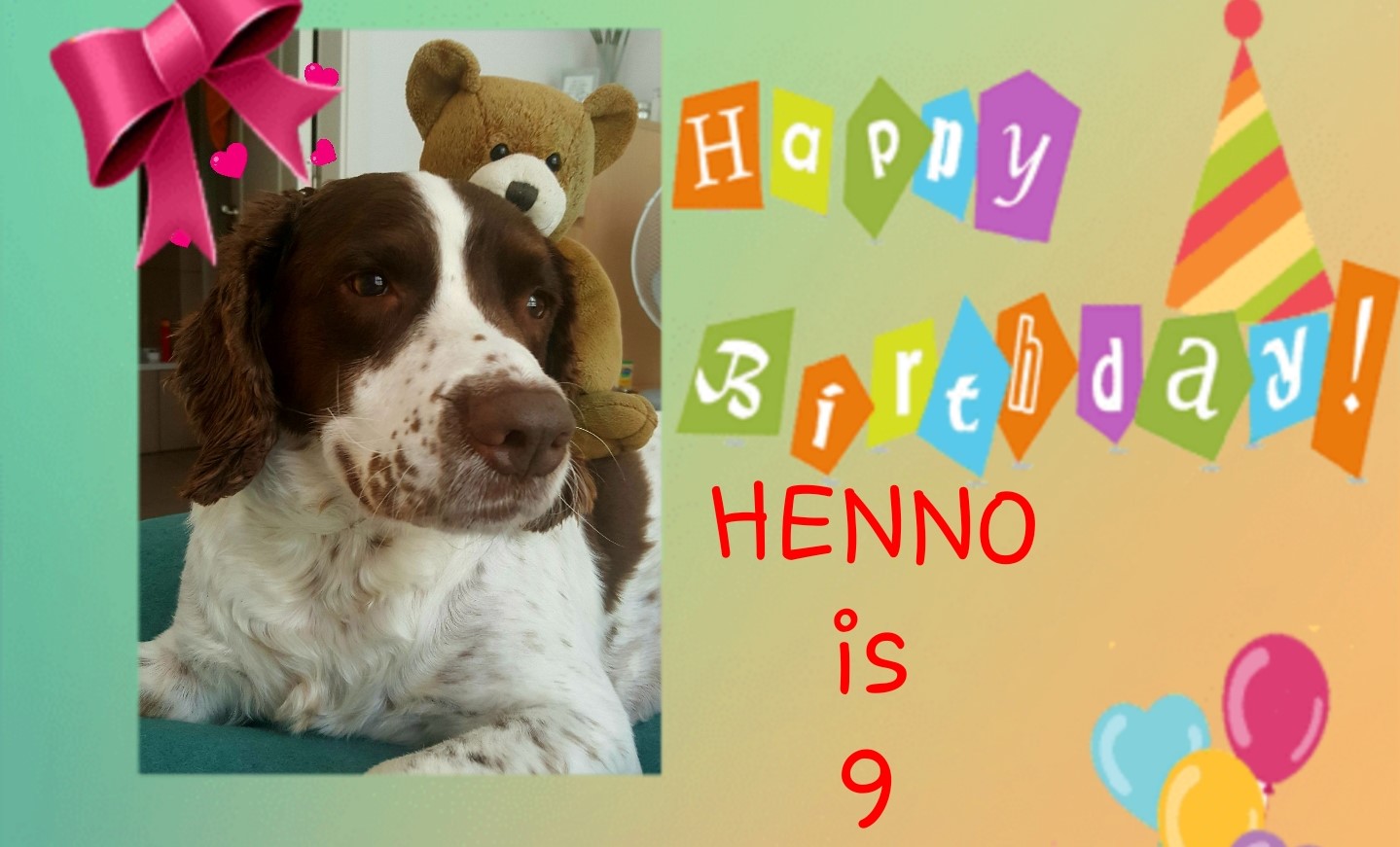 Happy Birthday Henno the jet setter.